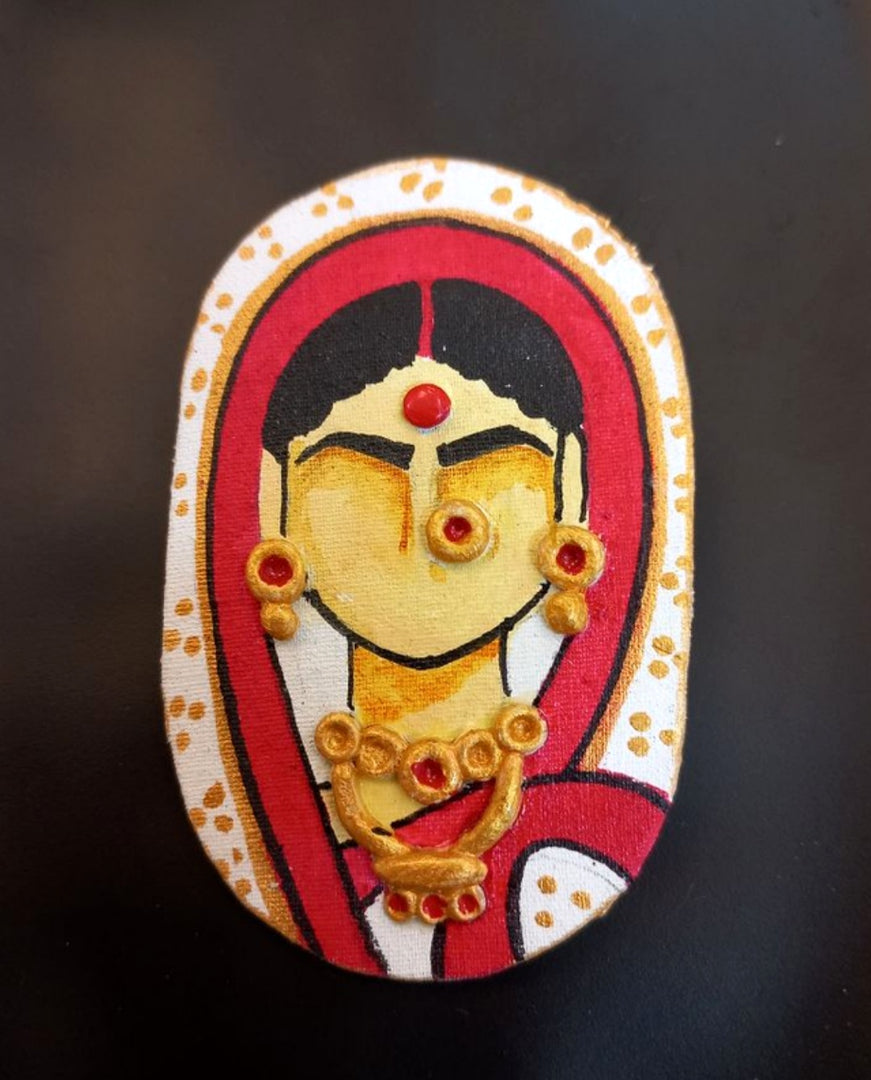 Ekani Ahalaya Handmade  Brooch For Women