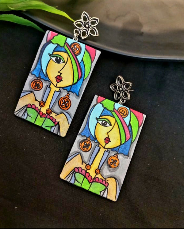 Ekani Mrinalini Handmade Quirky Earrings For Women