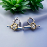 Load image into Gallery viewer, Ekani Ashima Brass Quirky Earrings
